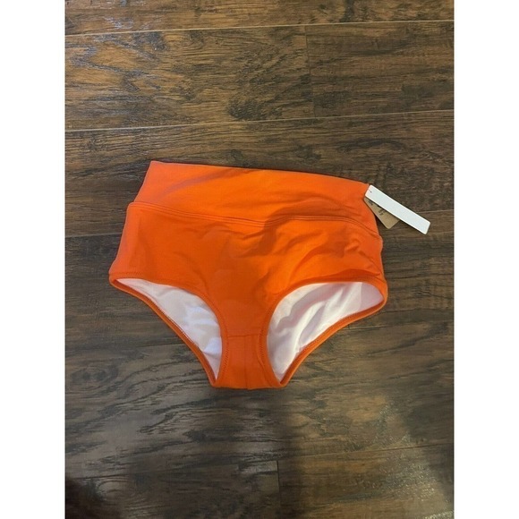 Victoria’s Secret PINK Bikini Bottom Size Xs Orange NWT - Picture 1 of 4